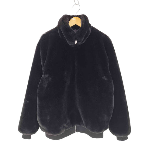 ザラ ZARA FUR HOODED JACKET フェイクファー ブルゾン レディース JPN:XL