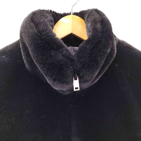 ザラ ZARA FUR HOODED JACKET フェイクファー ブルゾン レディース JPN:XL