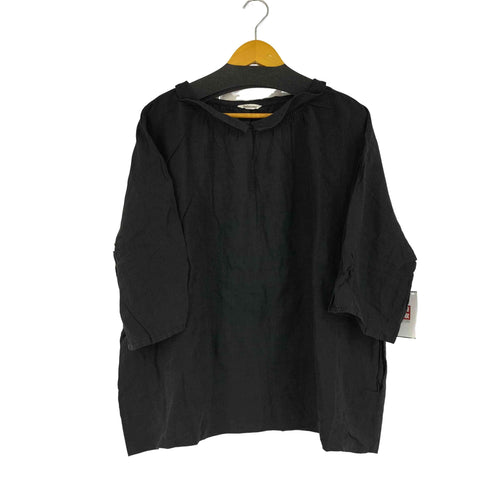 ヴェリテクール veritecoeur リネン100% S/S ブラウス レディース
