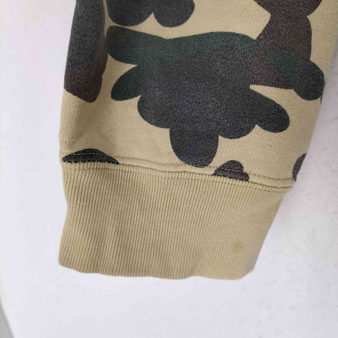 アベイシングエイプ A BATHING APE 90s 初期タグ 1stカモ カレッジロゴ プルオーバーパーカー メンズ JPN:L