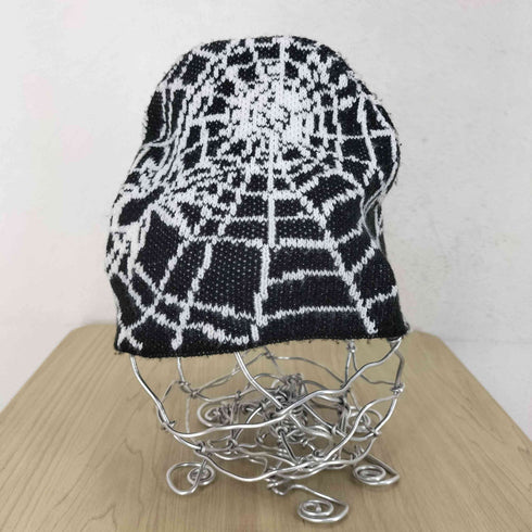THUG CLUB Jacquard Web Stud Beanie street メンズ
