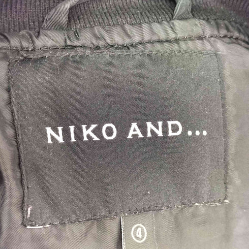 ニコアンド niko and... エアコンダウンMA-1 メンズ 4