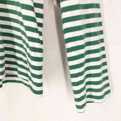 プレイコムデギャルソン PLAY COMME des GARCONS ワンポイントハートロゴ ボーダー柄 クルーネックTシャツ メンズ JPN:L