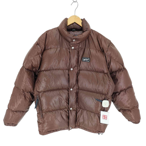 ウールリッチ WOOLRICH 90S ロゴワッペン ロゴボタン スタンドネック ダウンジャケット メンズ import:M