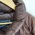 ウールリッチ WOOLRICH 90S ロゴワッペン ロゴボタン スタンドネック ダウンジャケット メンズ import:M