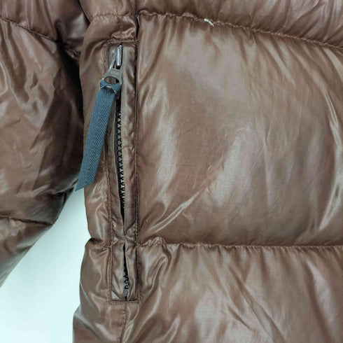 ウールリッチ WOOLRICH 90S ロゴワッペン ロゴボタン スタンドネック ダウンジャケット メンズ import:M