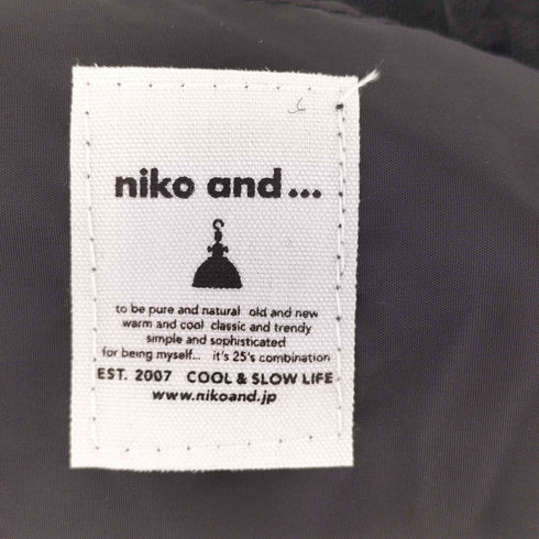 ニコアンド niko and... オリジナルフリルモチーフトートバッグ レディース