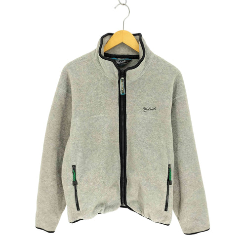 ウールリッチ WOOLRICH 90S POLARTEC 三角タグ ロゴ刺繍 フリース スタンドネック ジャケット メンズ import:M