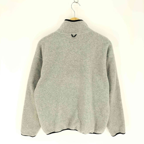 ウールリッチ WOOLRICH 90S POLARTEC 三角タグ ロゴ刺繍 フリース スタンドネック ジャケット メンズ import:M