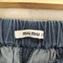 ミュウミュウ miu miu 13SS デニムシャンブレー イージーパンツ レディース 25