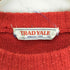 TRAD YALE TEXAS 45 刺繍 ウール混 クルーネック ニット セーター レディース JPN:3