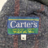 カーターズ carters 70-80S USA製 列車タグ 裏地フリース 襟コーデュロイ カバーオール ジャケット メンズ US:40