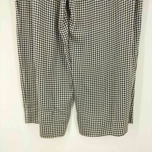 ノット KNOTT 総柄シルクパンツ レディース 1