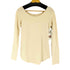 リトルスージー little suzie バックオープンボートネックカットソー レディース ONE SIZE