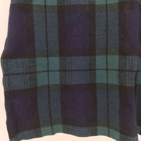ポロバイラルフローレン Polo by RALPH LAUREN 90s ポニー刺繍 ブラックウォッチ ラガーシャツ メンズ import:L