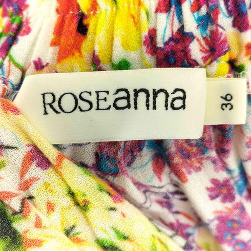 ROSEANNA スカーフ柄 スリットスカート レディース 36