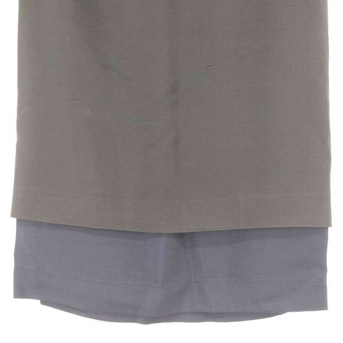セドリックシャルリエ Cedric Charlier サテンレイヤードスカート レディース 40