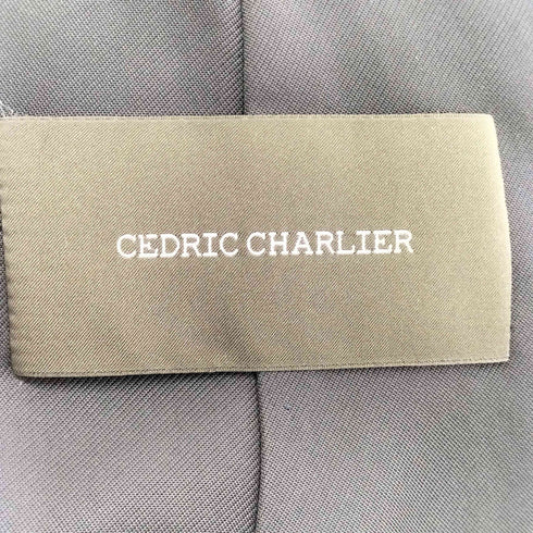 セドリックシャルリエ Cedric Charlier サテンレイヤードスカート レディース 40