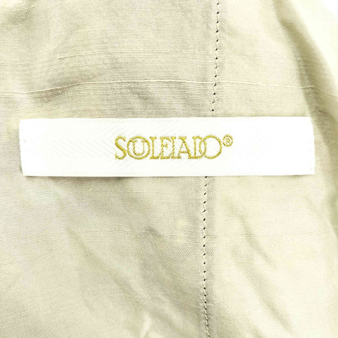 ソレイアード SOULEIADO 総柄 シルクイージーパンツ レディース JPN:1
