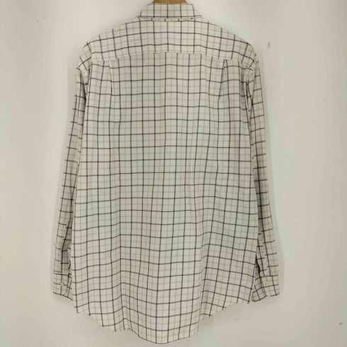 エルメネジルドゼニア Ermenegildo Zegna チェック ボタンダウンシャツ メンズ 44