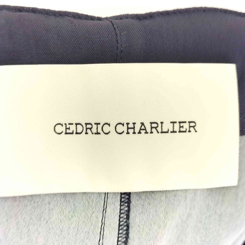 セドリックシャルリエ Cedric Charlier 総柄 レーヨン イージーパンツ レディース US 6