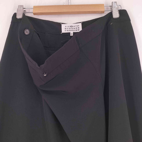 メゾンマルジェラ Maison Margiela 12SS クロップドラップパンツ レディース 38