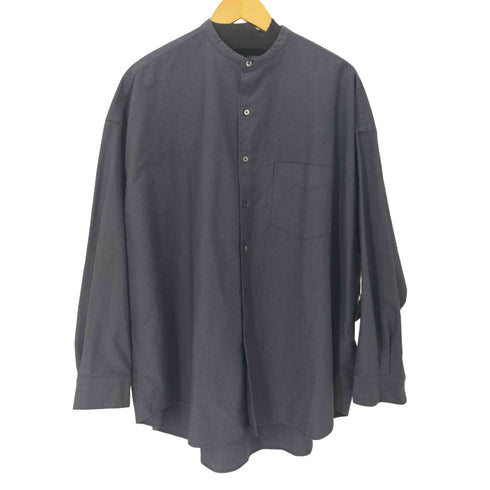 グラフペーパー Graphpaper Oxford Oversized Band Collar Shirt オックスフォードオーバーサイズドバンドカラーシャツ メンズ FREE