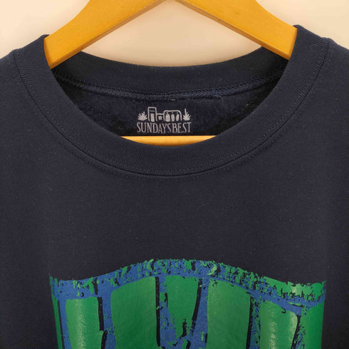 サンデイズベスト SUNDAYS BEST RAILING CREW NECK SWEAT メンズ JPN:XL