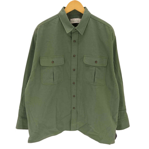 サンデイズベスト SUNDAYS BEST CHAMOIS SHIRTS TRAIL GREEN メンズ JPN:XL