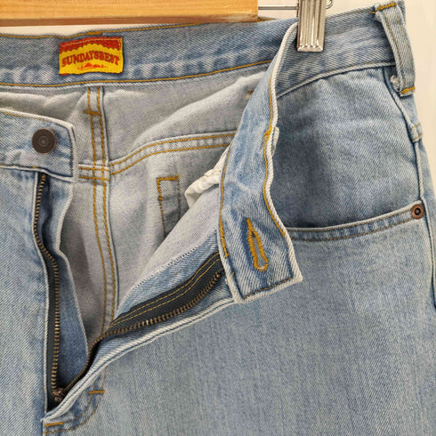 サンデイズベスト SUNDAYS BEST REGULAR FIT ICE BLUE DENIM メンズ 36