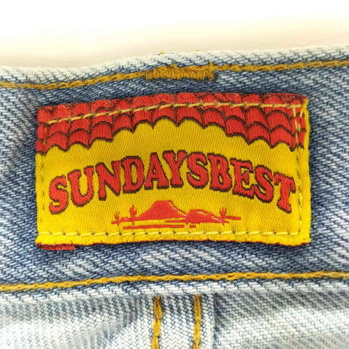 サンデイズベスト SUNDAYS BEST REGULAR FIT ICE BLUE DENIM メンズ 36