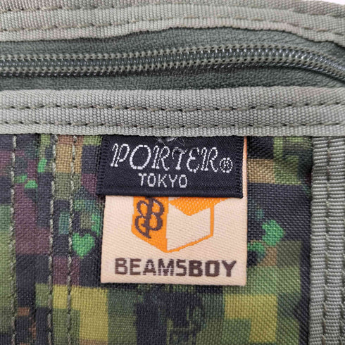 ポーター PORTER 別注 デジタルカモ 折財布 メンズ