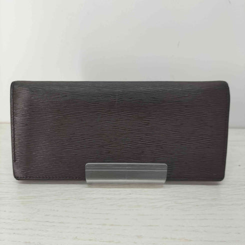 ポールスミス Paul Smith パネルディテール かぶせ長財布 メンズ