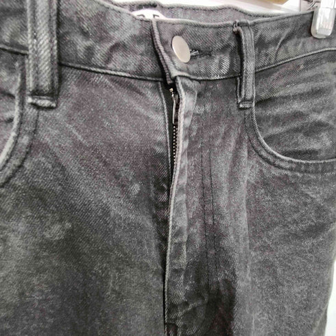 ネヴァーフォーゲット NVRFRGT 別注 FOIL COATED 3D TWISTED JEANS フォイル コーテッド ツイステッド ジーンズ メンズ JPN:2