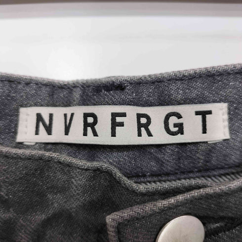 ネヴァーフォーゲット NVRFRGT 別注 FOIL COATED 3D TWISTED JEANS フォイル コーテッド ツイステッド ジーンズ メンズ JPN:2