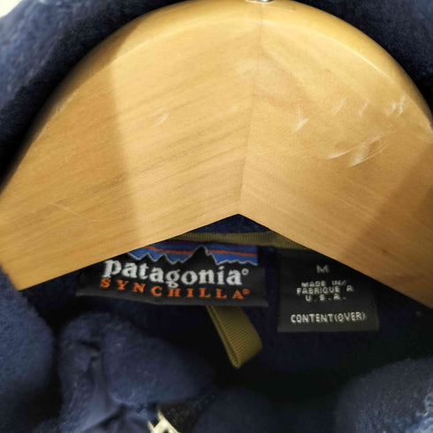 パタゴニアシンチラ PATAGONIA SYNCHILLA 01年製 スナップTプルオーバー フリースジャケット 25405 メンズ import:M