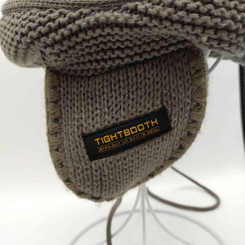 タイトブース TIGHTBOOTH 22AW FLIGHT BEANIE 耳付き フライト ニット キャップ メンズ