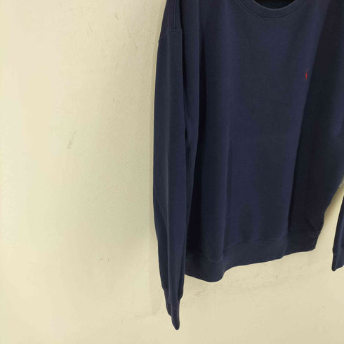 ポロバイラルフローレン Polo by RALPH LAUREN フィリピン製 ポニー刺繍 クルーネックスウェット メンズ import:L