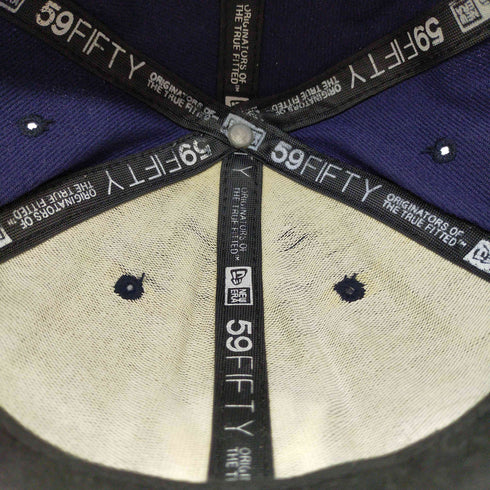 ニューエラ NEW ERA 90-00S 青タグ 59FIFTY チームロゴ 刺繍 ベースボール キャップ メンズ 7 1/4
