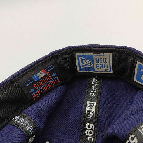 ニューエラ NEW ERA 90-00S 青タグ 59FIFTY チームロゴ 刺繍 ベースボール キャップ メンズ 7 1/4