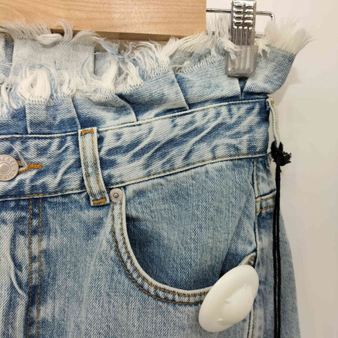 ディーゼル DIESEL アシンメトリー 再構築 デニムスカート レディース US:25