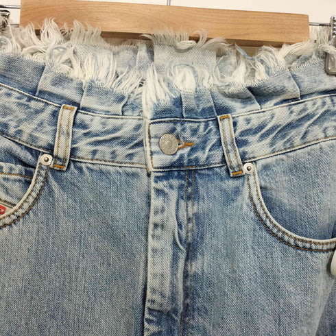ディーゼル DIESEL アシンメトリー 再構築 デニムスカート レディース US:25