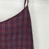ミュラーオブヨシオクボ muller of yoshiokubo Medina check mcami dress キュプラ チェック柄 キャミワンピース レディース JPN:38