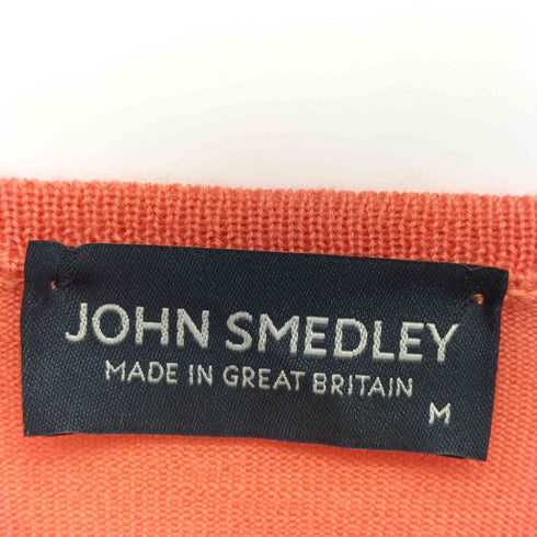 ジョンスメドレー JOHN SMEDLEY 英国製 ウール ニット カーディガン レディース import:M