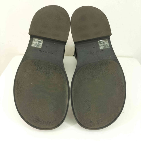 チャールズアンドキース CHARLES&KEITH サイドゴアブーツ レディース JPN:24.5