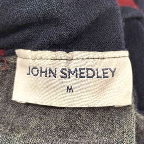 ジョンスメドレー JOHN SMEDLEY 英国製 マルチカラー プルオーバー ハイネック ニット レディース import:M