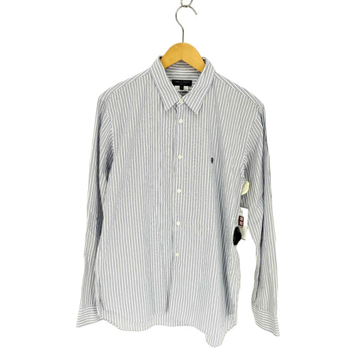 コムデギャルソンオムプリュス COMME des GARCONS HOMME PLUS AD2014 14SS 孵化期 HP 刺繍 ストライプ L/S シャツ メンズ JPN:S
