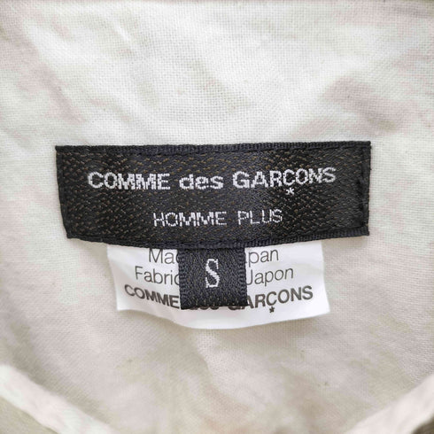 コムデギャルソンオムプリュス COMME des GARCONS HOMME PLUS AD2012 特殊ボタン カモ 迷彩柄 リップストップ L/S シャツ メンズ JPN:S