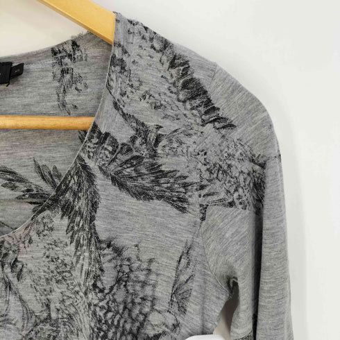 ディーゼルブラックゴールド DIESEL BLACK GOLD コットン アニマルプリント 鳥 Tシャツ メンズ import:XS