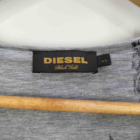 ディーゼルブラックゴールド DIESEL BLACK GOLD コットン アニマルプリント 鳥 Tシャツ メンズ import:XS